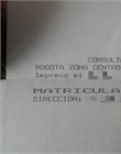 Número de matrícula inmobiliaria